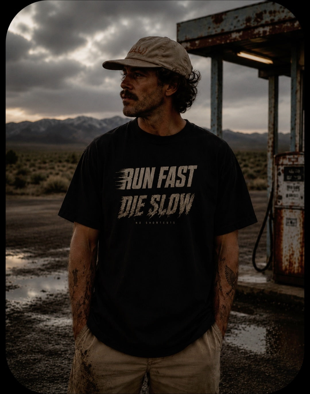 Run Fast Die Slow Tee